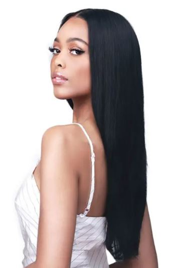 BOBBI BOSS 100% HUMAN HAIR LACE FRONT WIG - MHLF590 STRAIGHT 24- SIDE