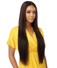 Thumbnail for OUTRE MYTRESSES GOLD 100% HUMAN HAIR LACE FRONT WIG - HH - NATURAL STRAIGHT 34