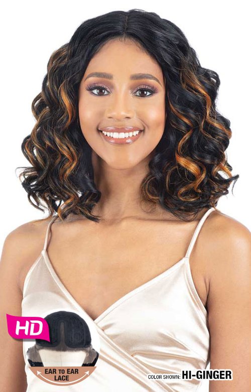 SHAKE N GO FREETRESS EQUAL Human Hair Blend Lace Front Wig - Flora