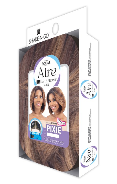 SHAKE N GO FREETRESS EQUAL SYNTHETIC LACE FRONT AIRE - PIXIE