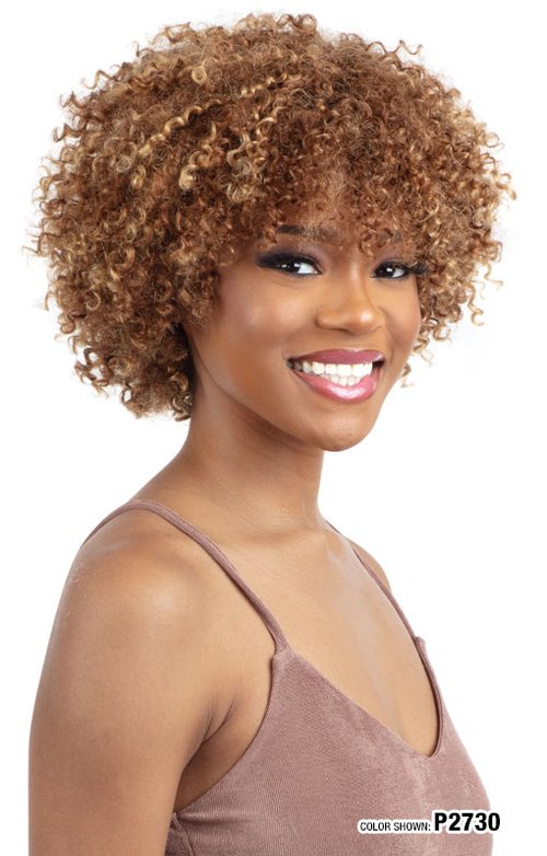 SHAKE N GO FREETRESS 100% HUMAN HAIR  WIG - GINA, BLONDE