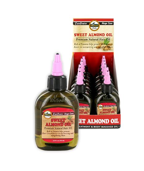 DIFEEL PREMIUM NATURAL HAIR OIL SWEET ALMOND OIL ( 2.5 OZ)