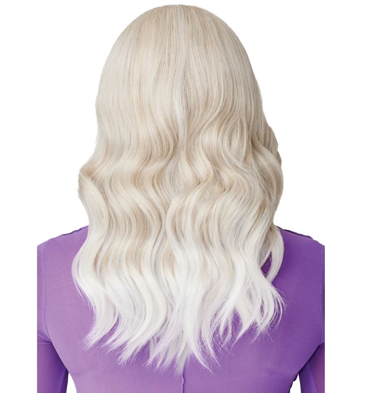 OUTRE PERFECT HAIR LINE13X4 GLUELESS FRONTAL WIG -SWOOP4, BACK PLATINUM