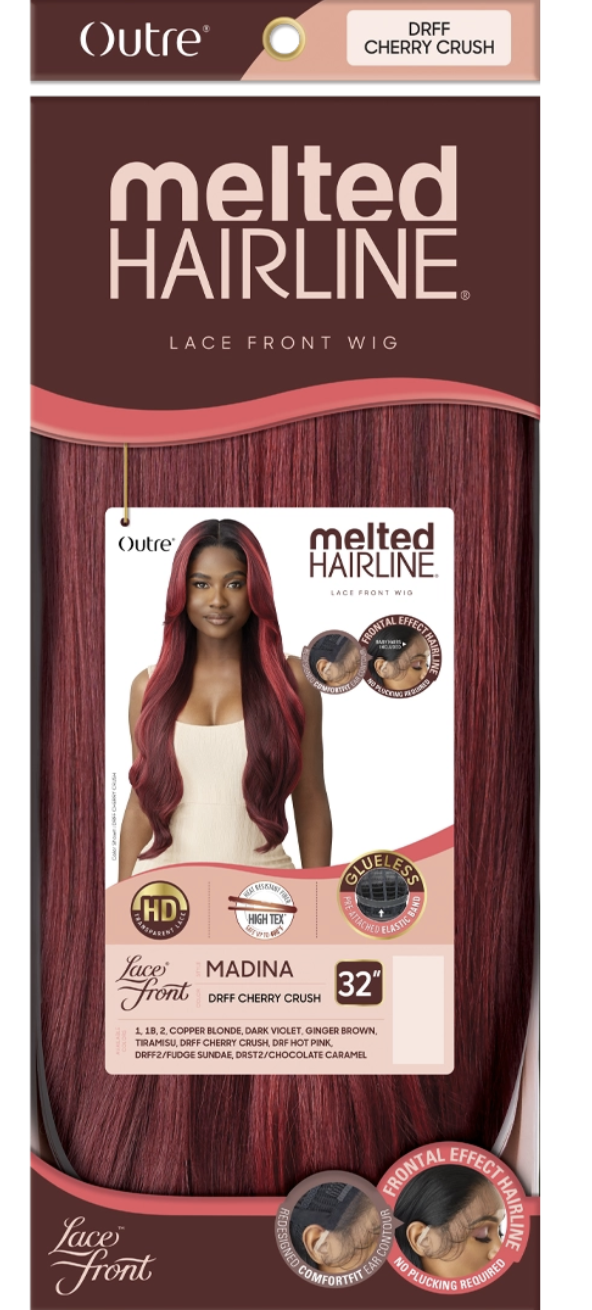 OUTRE Lace Front wig Melted Hairline-MADINA