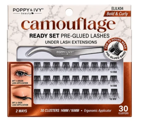 ABS Camouflage Pre-Glued Lashes