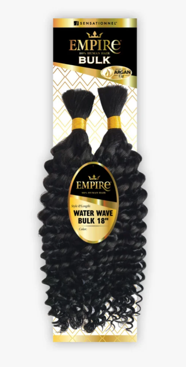 SENSATIONNEL Empire 100% Human Hair Water Curl 18"