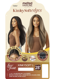 Thumbnail for OUTRE Melted HairLine Lace Front Wig - Kinky Soft 1