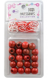 Thumbnail for Tara Bead (22pc) #75614 Wood/Poly band