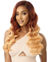 Thumbnail for OUTRE LACE FRONT SYNTHETIC WIG - TENALIE, SIDE 