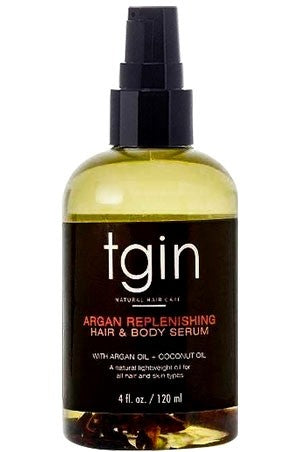 TGIN Argan Replenishing Hair & Body Serum (4oz), Sareya Beauty Supply Store in Calgary Alberta Canada