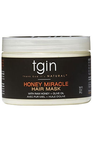 TGIN Honey Miracle Hair Mask (12oz), Sareya Beauty Supply Store in Calgary Alberta Canada