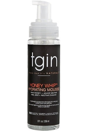 TGIN Honey Whip Hydrating Mousse (8 oz), Sareya Beauty Supply Store in Calgary Alberta Canada