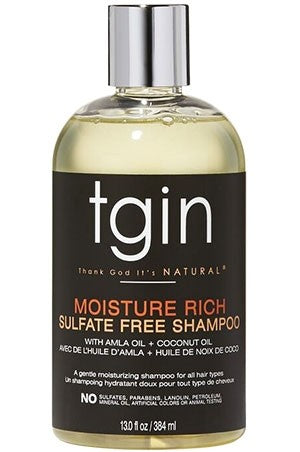 TGIN Moist Rich Sulfate Free Shampoo(13oz)