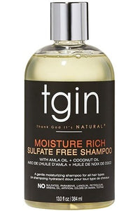 Thumbnail for TGIN Moist Rich Sulfate Free Shampoo(13oz)