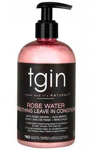 TGIN Rose Water Smoothing Leave In Conditioner (13oz),Sareya Beauty Supply Store in Calgary Alberta Canada