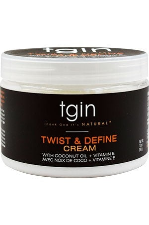 TGIN TWIST AND DEFINE CREAM FOR NATURAL HAIR - 12 oz