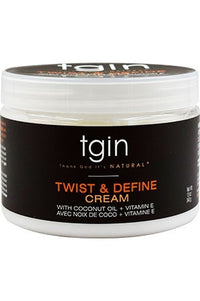 Thumbnail for TGIN TWIST AND DEFINE CREAM FOR NATURAL HAIR - 12 oz