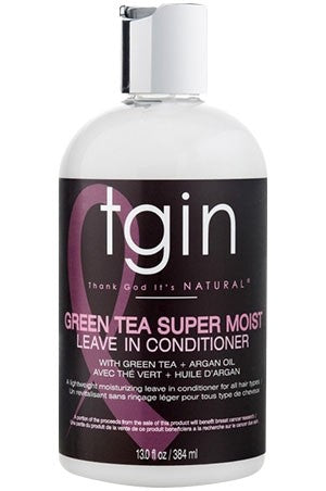 TGIN GREEN TEA SUPER MOIST LEAVE IN CONDITIONER- 13 OZ