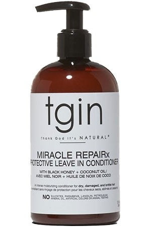 TGIN MIRACLE REPAIRX PROTECTIVE LEAVE IN CONDITIONER - 13 OZ