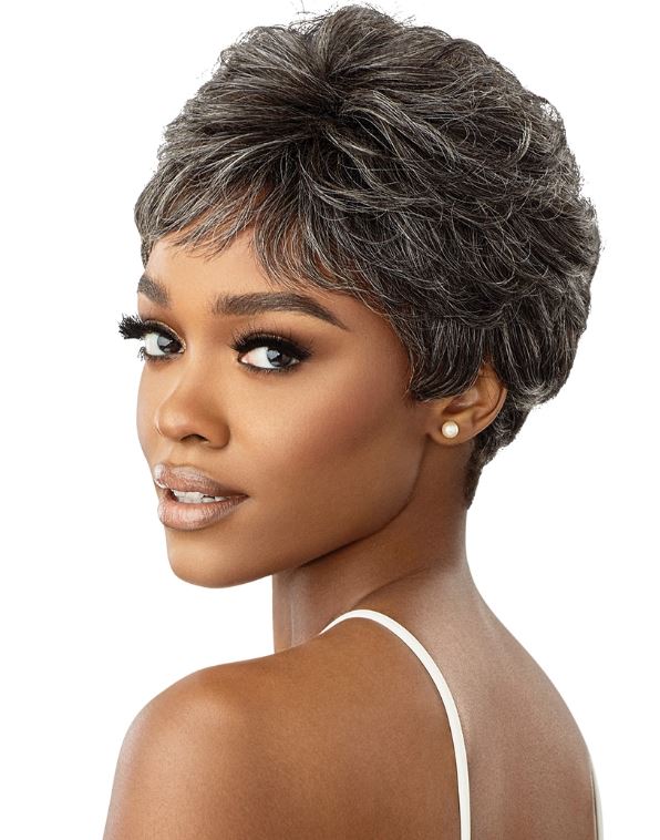 OUTRE FAB & FLY  GRAY GLAMOUR WIG HH-THEODORA