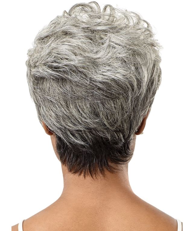 OUTRE FAB & FLY  GRAY GLAMOUR WIG HH-THEODORA