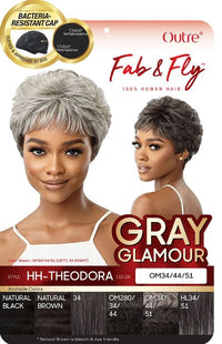 Thumbnail for OUTRE FAB & FLY  GRAY GLAMOUR WIG HH-THEODORA