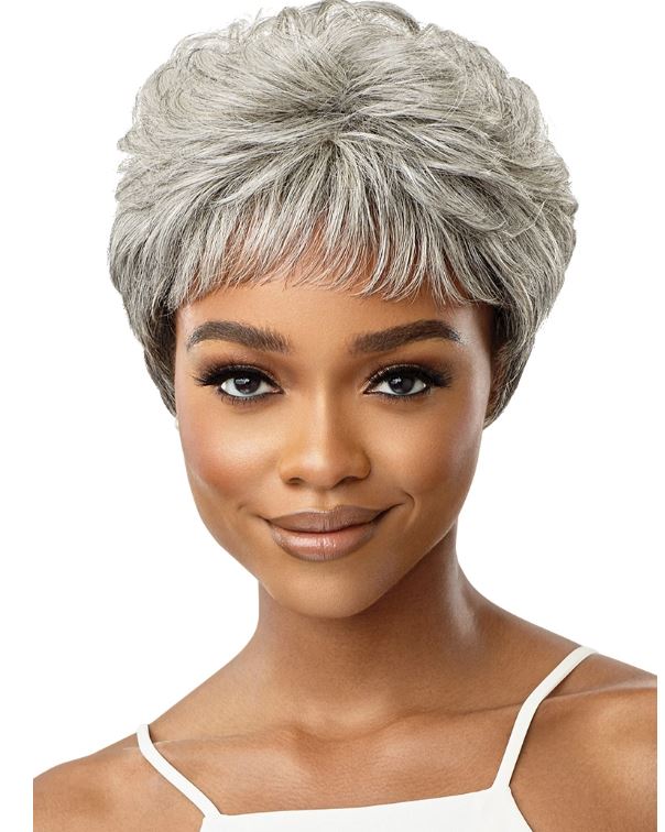 OUTRE FAB & FLY  GRAY GLAMOUR WIG HH-THEODORA