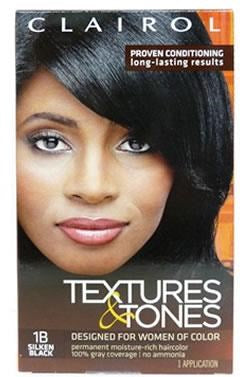 CLAIROL TEXTURES & TONES PERMANENT HAIR COLOR KIT