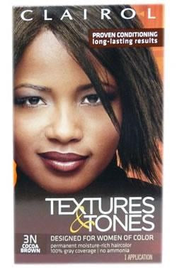 CLAIROL TEXTURES & TONES PERMANENT HAIR COLOR KIT