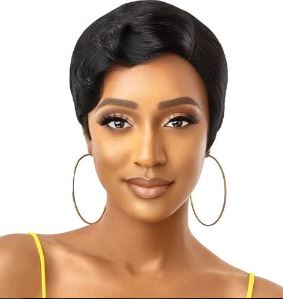 OUTRE  LACE PART WIGS THE DAILY WIG SYNTHETIC -TRISHA , FRONT NEAT