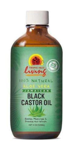 TROPIC LIVING Jamaican Black Castor Oil with Aloe Vera (4oz), Sareya Beauty Supply Store in Calgary Alberta canada 