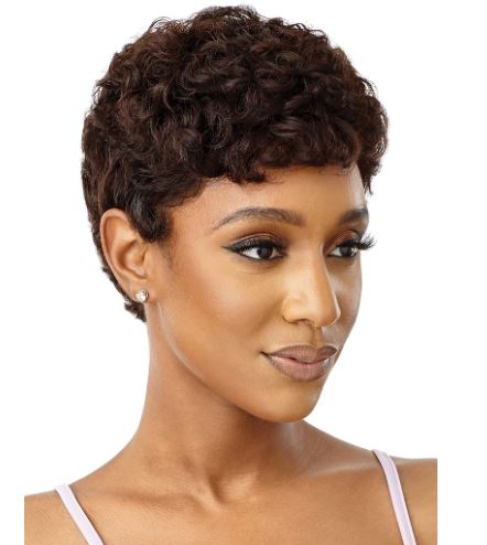 OUTRE MYTRESSES PURPLE LABEL 100 % UNPROCESSED HUMAN HAIR WIG- TRUE