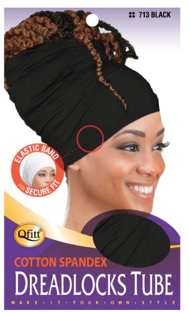 QFITT DREADLOCKS TUBE- BLACK