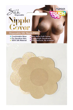 TOUCH UPS SILK NIPPLE COVER - FLOWER