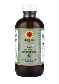 Thumbnail for Tropic Isle Jamaican Black Castor Oil -Sage (4 oz)
852986008088