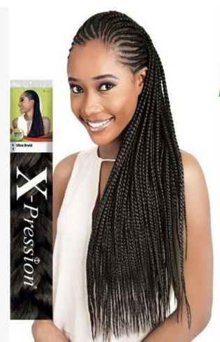 ULTRA BRAIDS X-Pression Kanekalon 82"  sareya beauty supply store in calgary, xpression hair, protective hair style