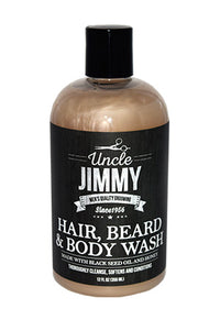 Thumbnail for UNCLE JIMMY HAIR, BEARD & BODY WASH (12 oz)