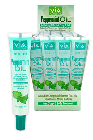 VIA NATURAL PEPPERMINT OIL TUBE ( 1.5 oz)