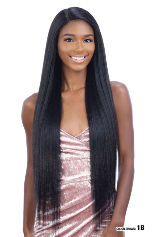 SHAKE N GO FREETRESS EQUAL FREEDOM PART LACE FRONT WIG - 204, FRONT BLACK