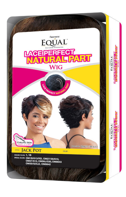 SHAKE N GO FREETRESS EQUAL SYNTHETIC WIG JACK POT, box view