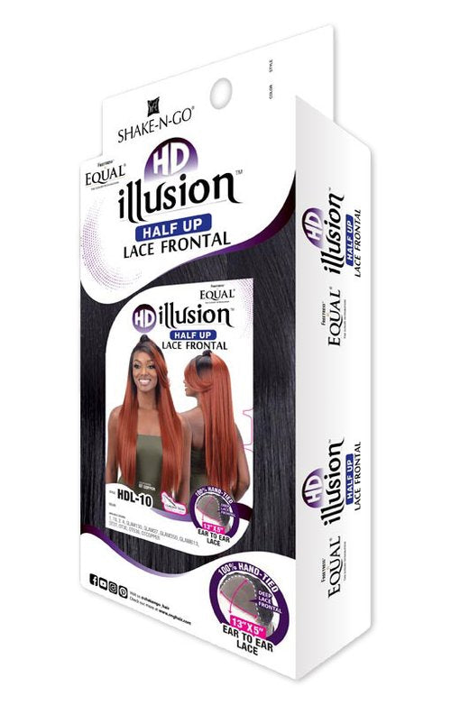 SHAKE N GO FREETRESS EQUAL ILLUSION HALF UP LACE HDL-10