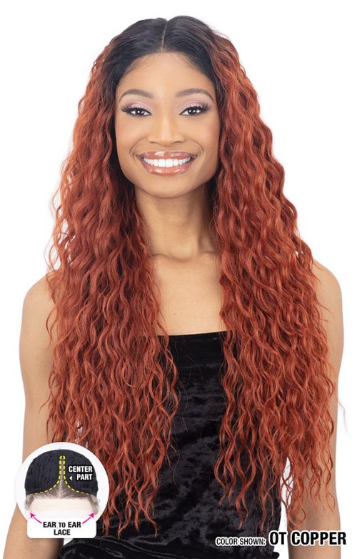 SHAKE N GO FREETRESS EQUAL SYNTHETIC  Level Up HD Lace Front Wig - GENEVE