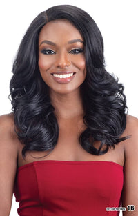 Thumbnail for SHAKE N GO FREETRESS EQUAL HD LACE FRONT WIG - LYDIA, FRONT BLACK