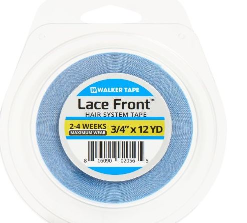 WALKER LACE FRONT TAPE 2-4 WEEKS 3/4 X12 YD