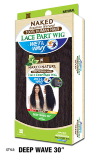 Thumbnail for SHAKE N GO FREE TRESS  100% HUMAN HAIR LACE FRONT WIG- DEEP WAVE 30