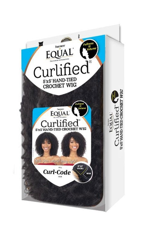 SHAKE N GO FREETRESS EQUAL CURLIFIED CURL CODE CROCHET WIG- Curl Code, PACK VIEW