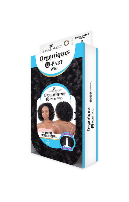 SHAKE N GO FREETRESS EQUAL SYNTHETIC ORGANIQUE TWIST U-PART WIG WATER CURL