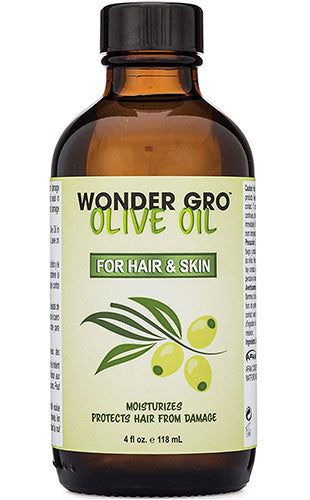 WONDER GRO Hair & Skin Oil- Olive Oil (4oz), Sareya Beauty Supply Store in Calgary Alberta Canada