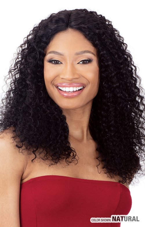 SHAKE N GO FREETRESS EQUAL BRAZILIAN NATURAL 100% HUMAN HAIR RUBINA, FRONT VIEW