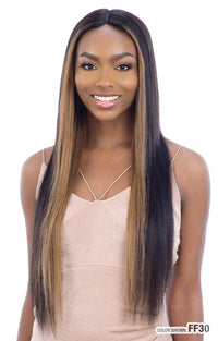 Thumbnail for SHAKE N GO FREETRESS EQUAL 100% HUMAN HAIR LACE PART WIG- NATURAL 703, FRONT VIEW